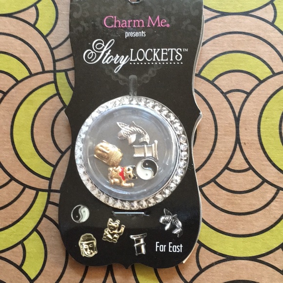 New Story Locket koi cat Buddha ying yang - Picture 2 of 2